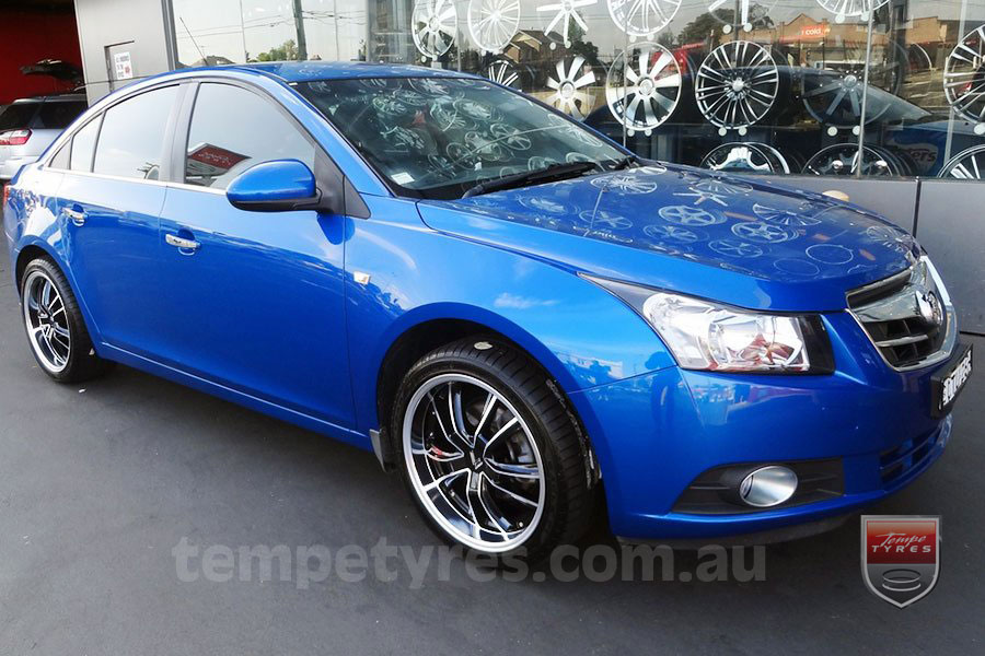 18x7.5 Lenso Eurostyle 7 ES7 on HOLDEN CRUZE