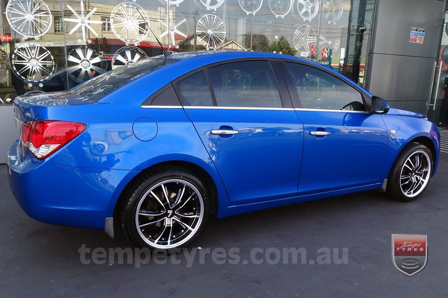 18x7.5 Lenso Eurostyle 7 ES7 on HOLDEN CRUZE