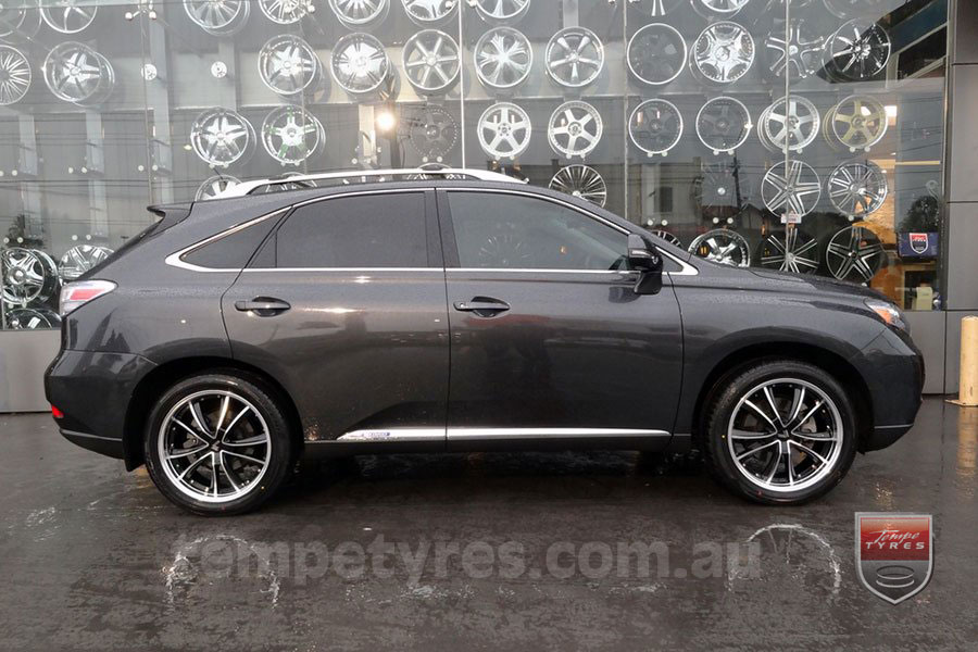 20x8.5 20x9.5 Lenso Eurostyle 7 ES7 on LEXUS RX