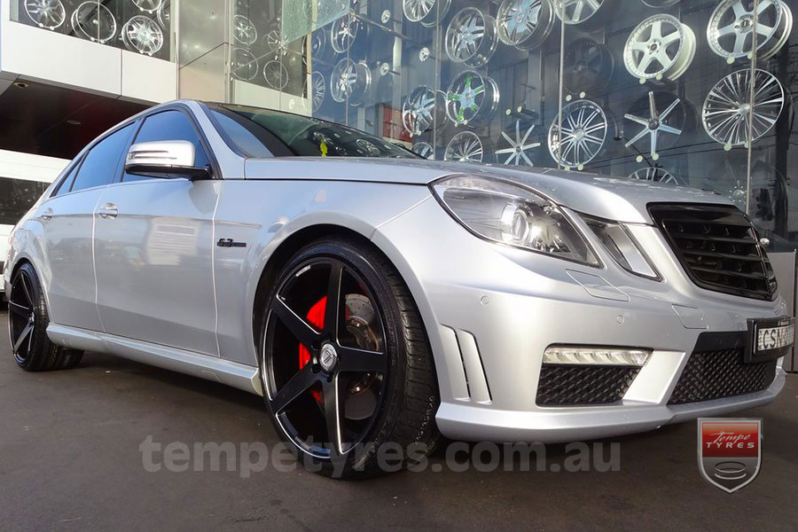 20x9.0 20x10.5 Lenso Conquista 7 MKS CQ7 on MERCEDES E-Class