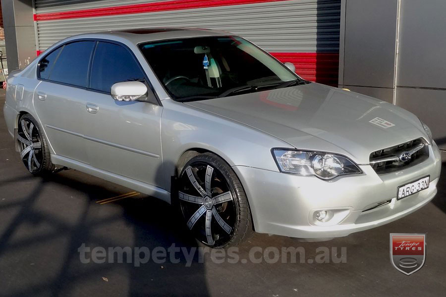 20x8.5 Lenso Riviera on SUBARU LIBERTY