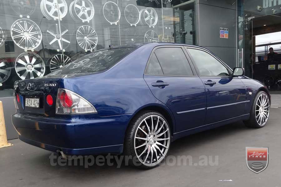 20x8.5 20x9.5 Lenso Conquista 5 CQ5 on LEXUS IS