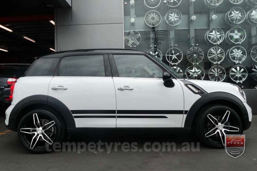 19x8.5 Lenso Conquista 4 CQ4 on MINI COOPER