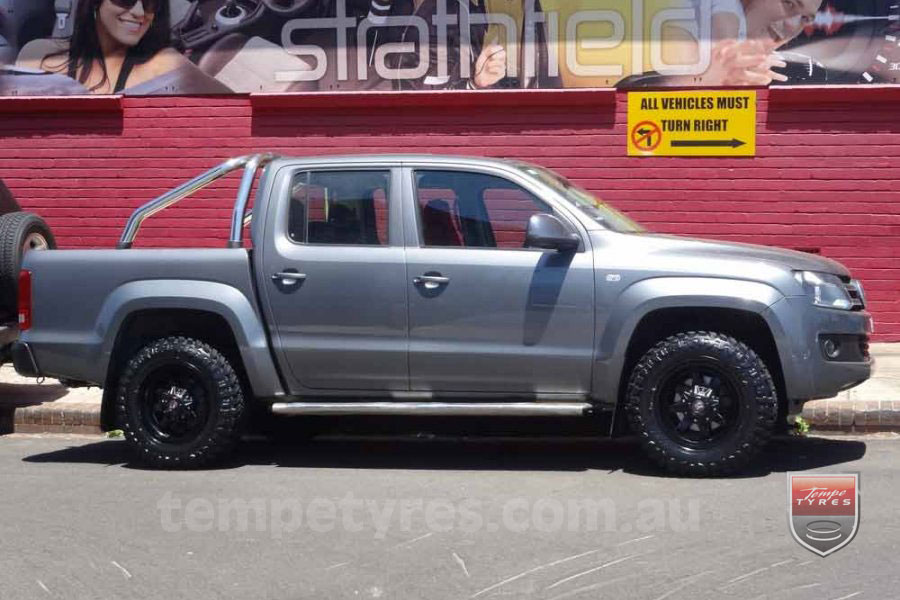 17x9.0 Ballistic Anvil on VW AMAROK