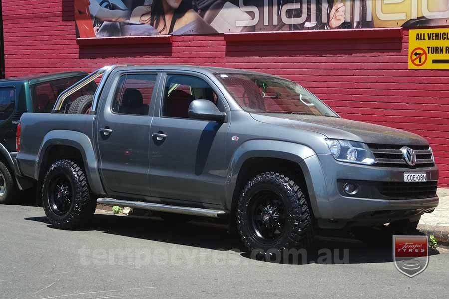 17x9.0 Ballistic Anvil on VW AMAROK