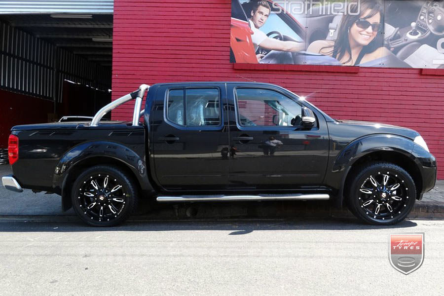 20x9.0 Ballistic Scythe Millworks on NISSAN NAVARA 