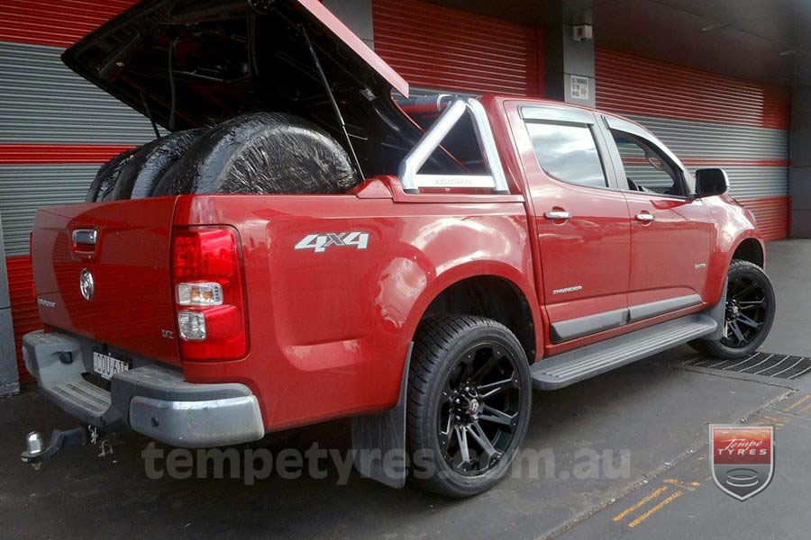 20x9.0 Ballistic Jester on HOLDEN COLORADO