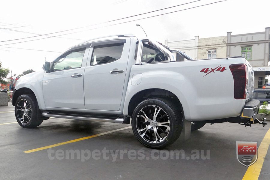 20x9.0 Panther Vector on ISUZU D-MAX