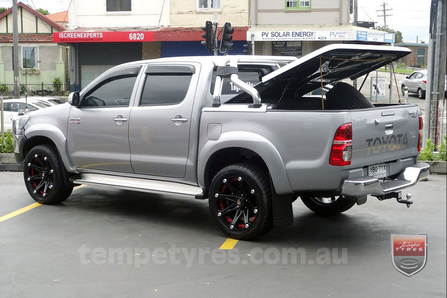 20x9.0 Ballistic Jester on TOYOTA HILUX