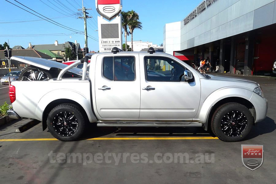 17x9.0 Ballistic Scythe Millworks on NISSAN NAVARA