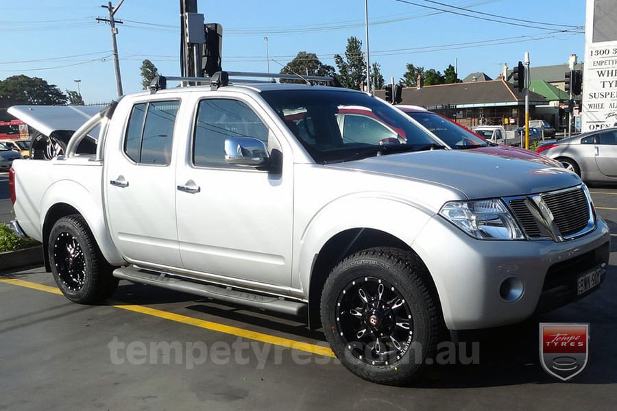 17x9.0 Ballistic Scythe Millworks on NISSAN NAVARA