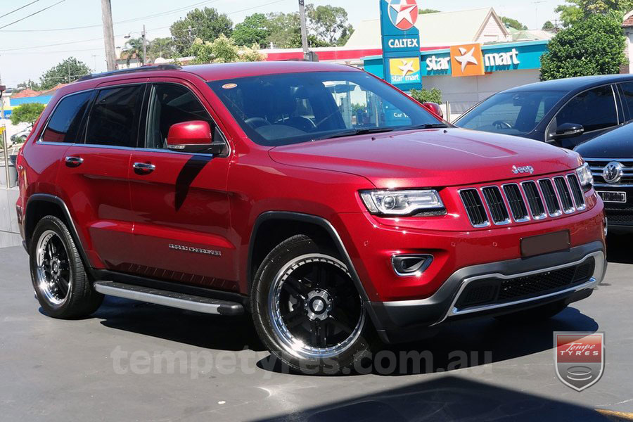 20x8.5 Lenso DF1 on JEEP GRAND CHEROKEE