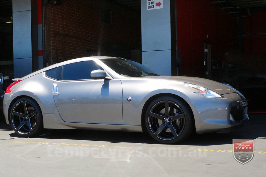 20x9.0 20x10.5 Lenso Conquista 7 MKS CQ7 on NISSAN 370Z