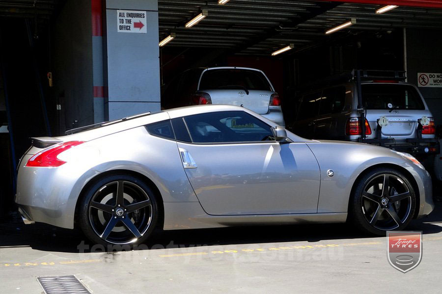 20x9.0 20x10.5 Lenso Conquista 7 MKS CQ7 on NISSAN 370Z