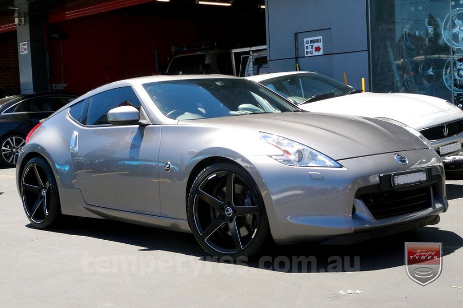 20x9.0 20x10.5 Lenso Conquista 7 MKS CQ7 on NISSAN 370Z