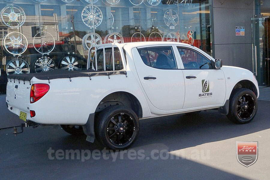 20x9.0 Ballistic Morax on MITSUBISHI TRITON