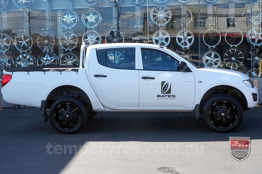 20x9.0 Ballistic Morax on MITSUBISHI TRITON