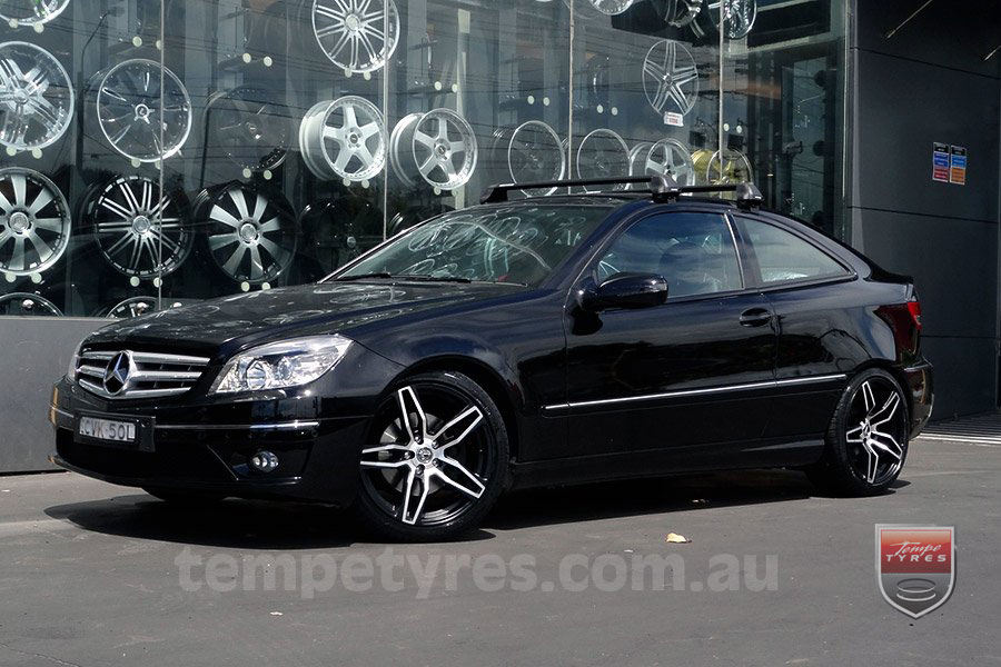 18x8.0 18x9.0 Lenso Conquista 4 CQ4 on MERCEDES C-Class