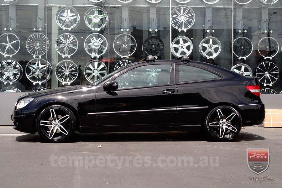 18x8.0 18x9.0 Lenso Conquista 4 CQ4 on MERCEDES C-Class