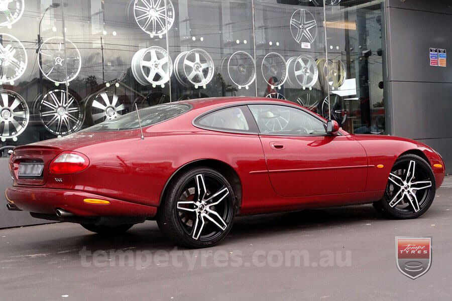 20x8.5 20x9.5 Lenso Conquista 4 CQ4 on JAGUAR XKR