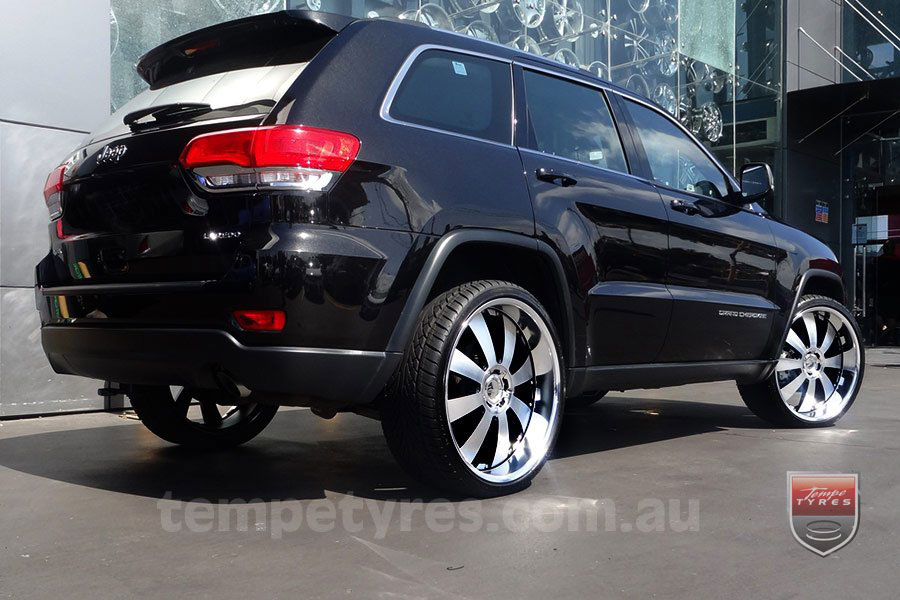 24x10 Lenso Concerto - BKI on JEEP GRAND CHEROKEE