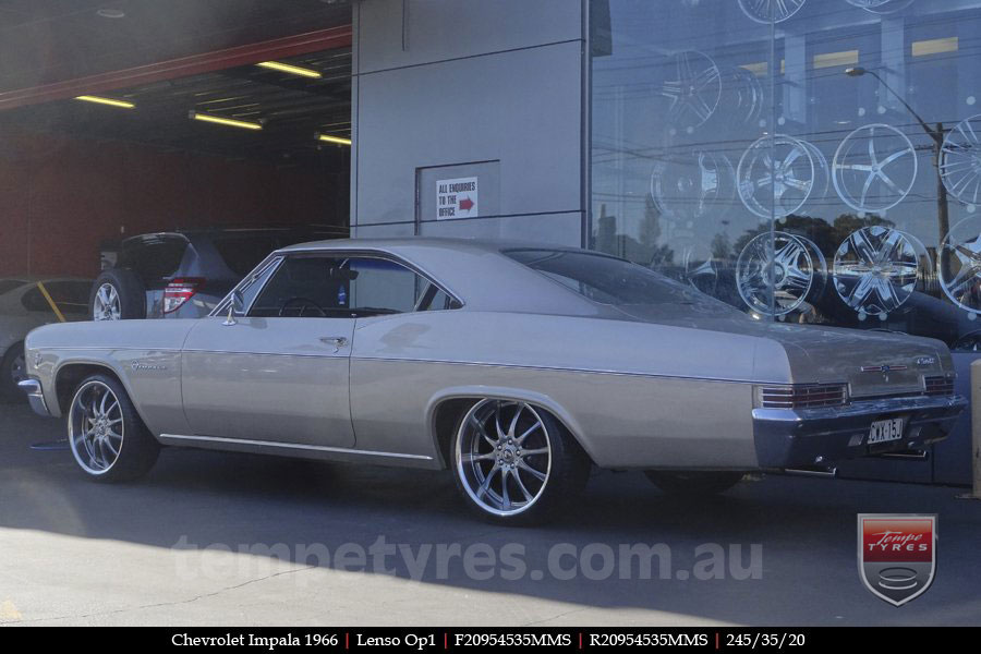 20x8.5 20x9.5 Lenso OP1 on CHEVROLET IMPALA