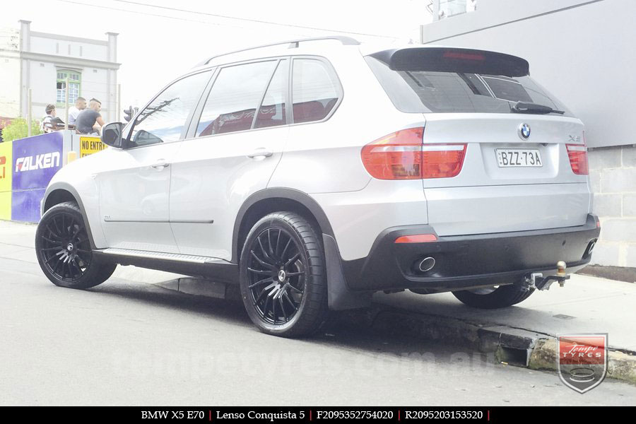 20x8.5 20x9.5 Lenso Conquista 5 SB CQ5 on BMW X5