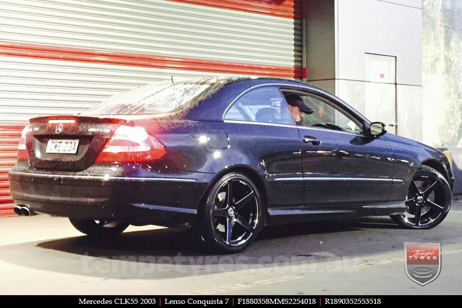 10x7.0 Starcorp E Series on MERCEDES CLK-Class