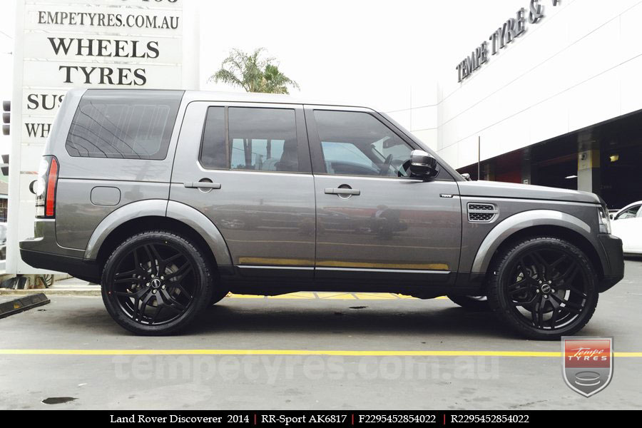 22x9.5 RRSPORT Matte Black on LAND ROVER DISCOVERY