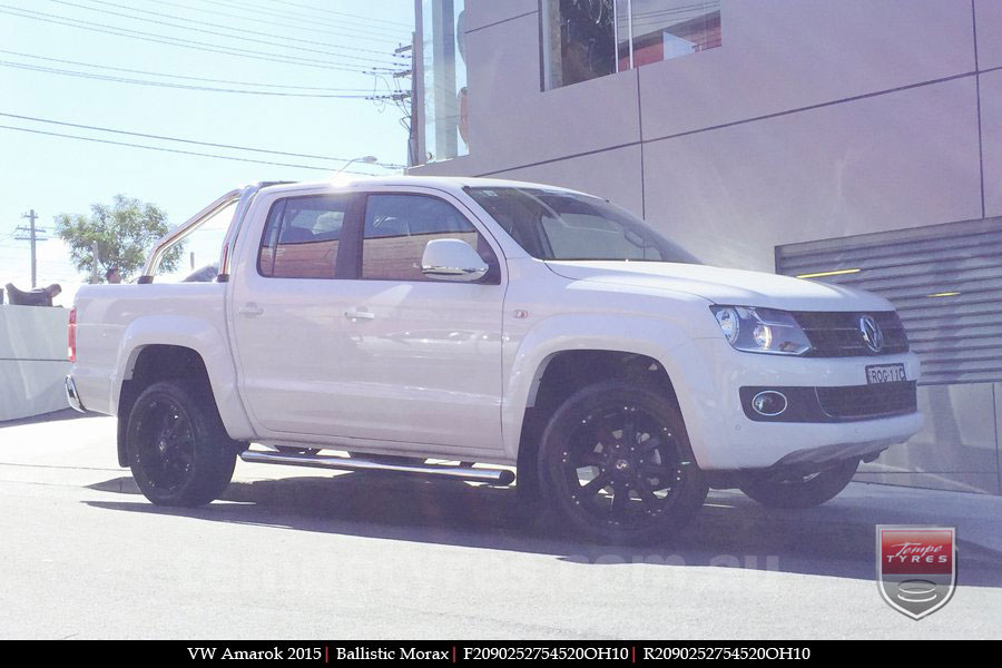 20x9.0 Ballistic Morax on VW AMAROK