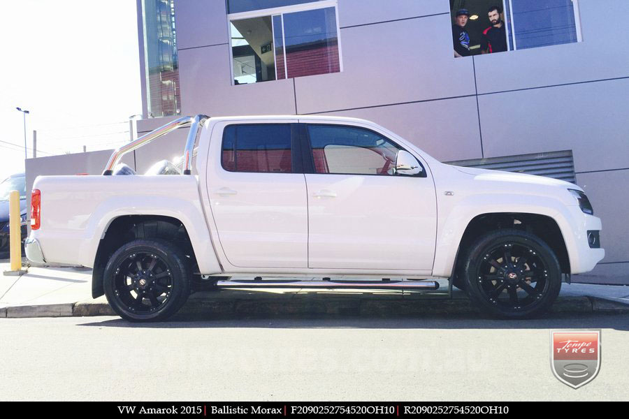 20x9.0 Ballistic Morax on VW AMAROK