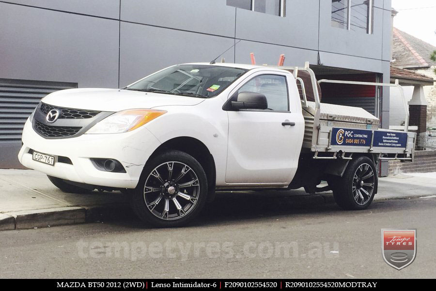 20x9.0 Lenso Intimidator 6 DFS IM6 on MAZDA BT50