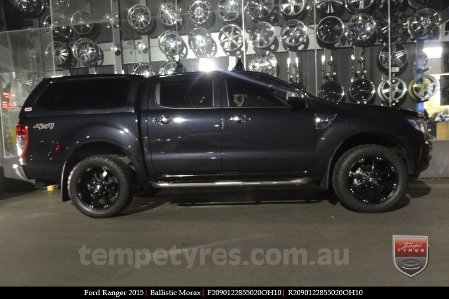 20x9.0 Ballistic Morax on FORD RANGER