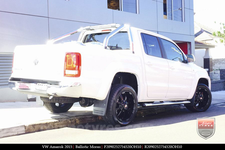 20x9.0 Ballistic Morax on VW AMAROK