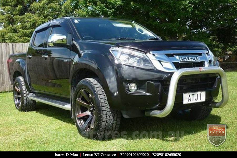 20x9.0 Lenso RT-Concave on ISUZU D-MAX 