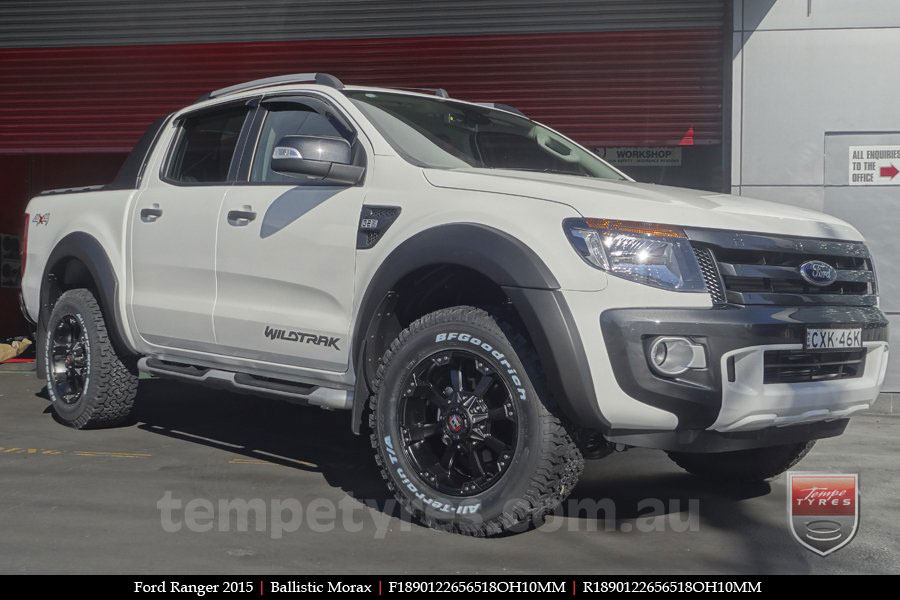 18x9.0 Ballistic Morax on FORD RANGER