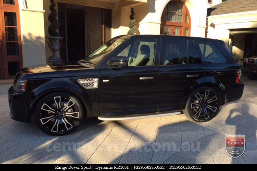 22x9.5 Dynamic on RANGE ROVER SPORT