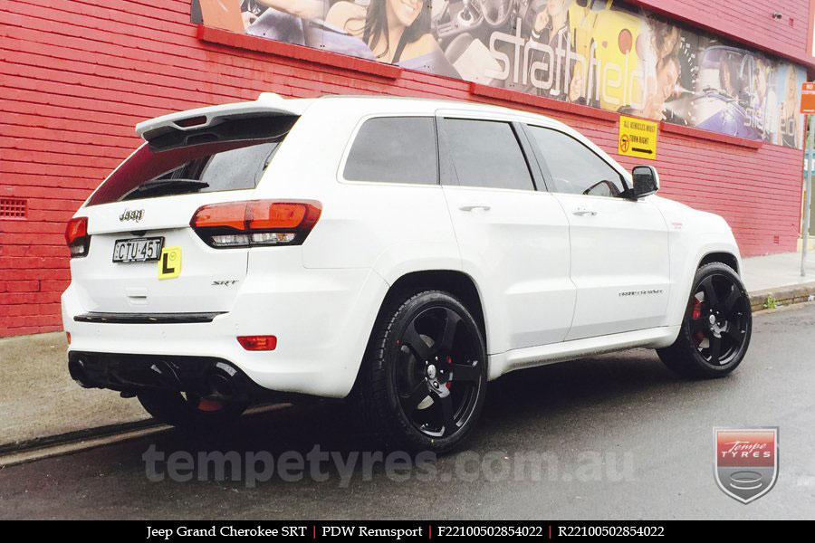 22x10 Rennsport SB on JEEP GRAND CHEROKEE