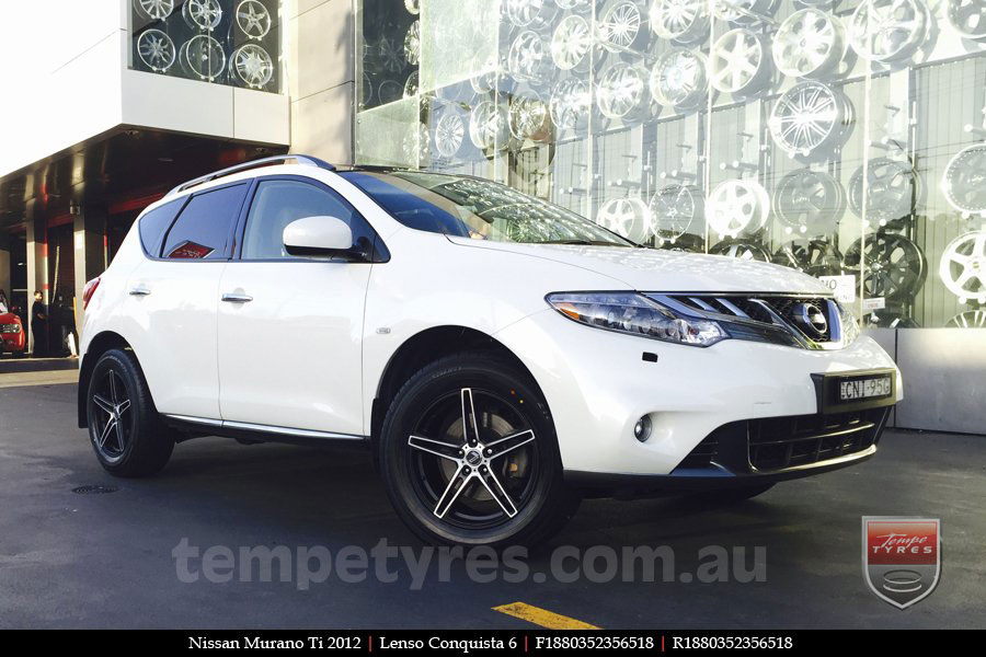 18x8.0 18x9.5 Lenso Conquista 6 CQ6 on NISSAN MURANO