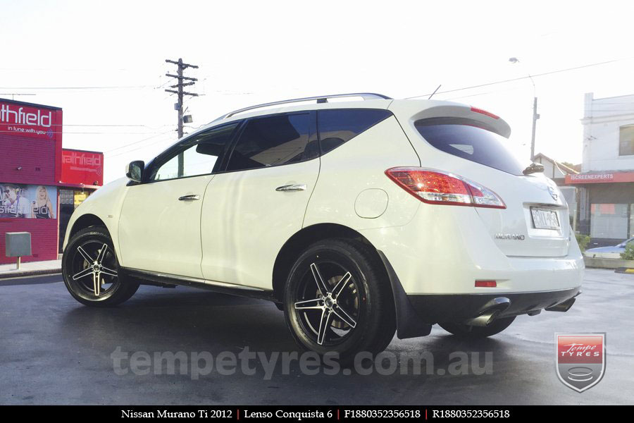 18x8.0 18x9.5 Lenso Conquista 6 CQ6 on NISSAN MURANO