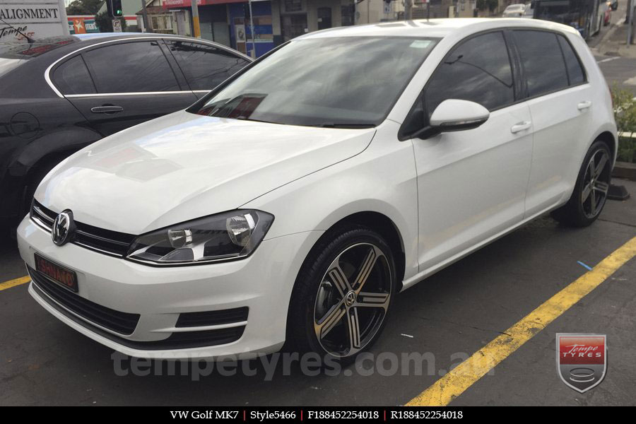 18x8.0 AN Style5466  on VW GOLF