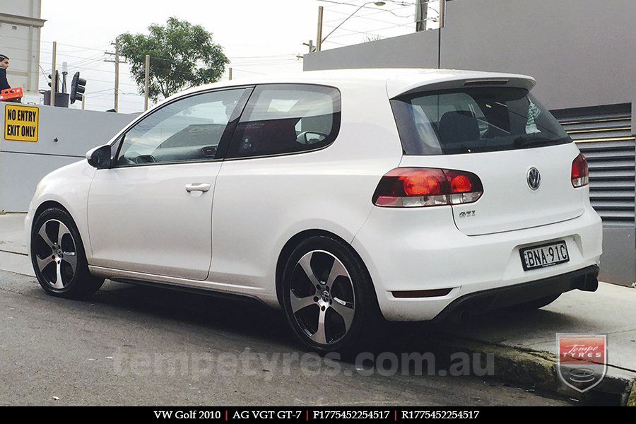 17x7.5 VGT on VW GOLF