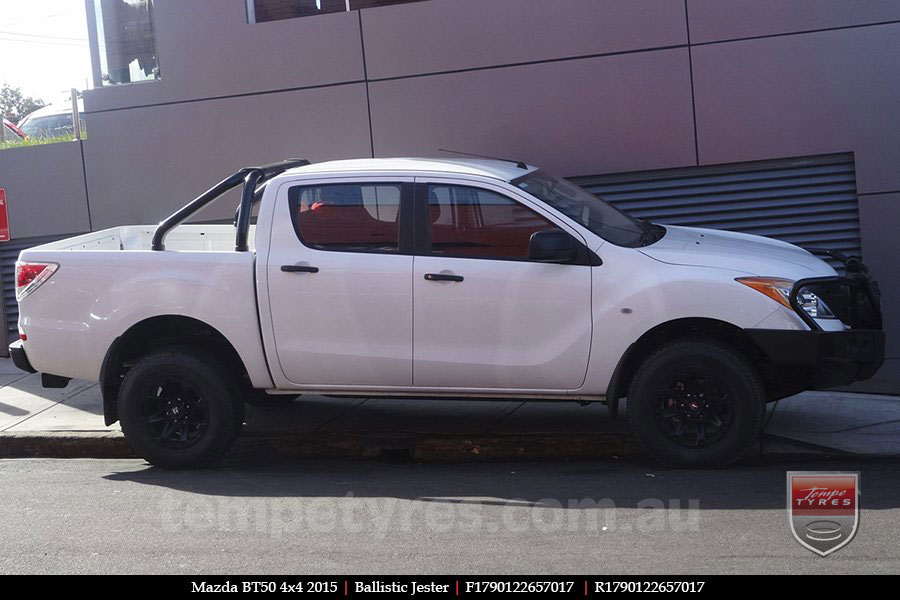 17x9.0 Ballistic Jester on MAZDA BT50