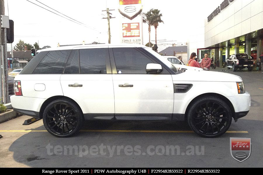 22x9.5 Autobiography SB on RANGE ROVER SPORT