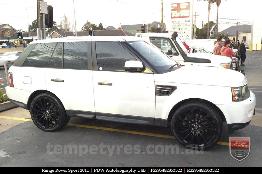 22x9.5 Autobiography SB on RANGE ROVER SPORT