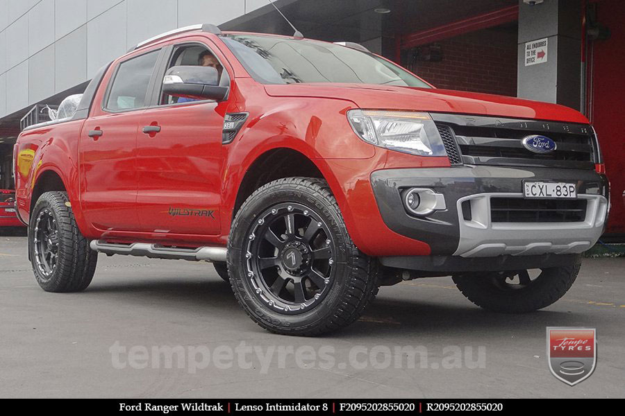 20x9.5 Lenso Intimidator 8 IM8 on FORD RANGER WILDTRAK