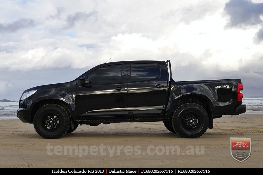 16x8.0 Ballistic Mace on HOLDEN COLORADO