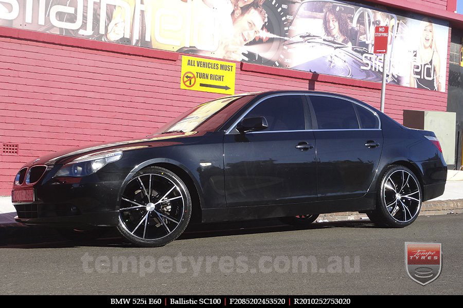 20x8.5 20x10 Sothis SC100 BFM on BMW 5 SERIES