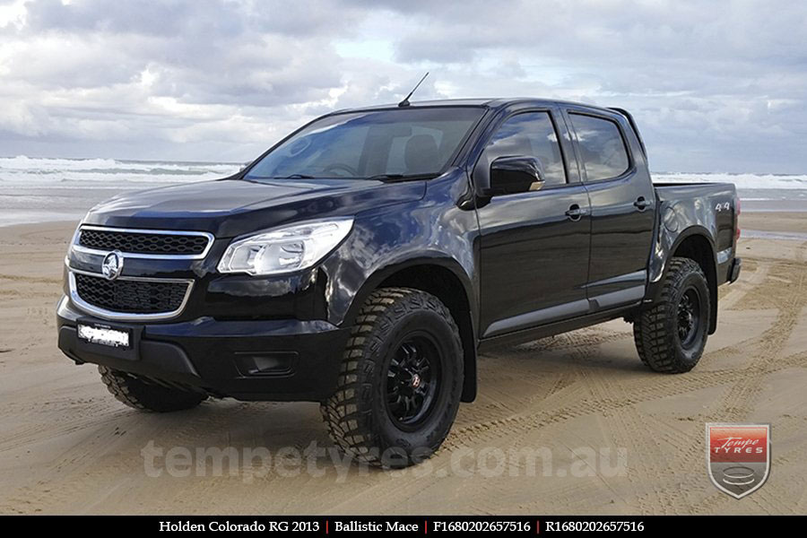 16x8.0 Ballistic Mace on HOLDEN COLORADO