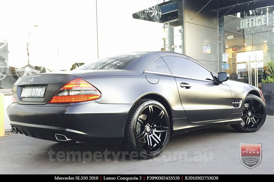 20x8.0 20x9.0 Lenso Conquista 2 SB CQ2 on MERCEDES SL-Class